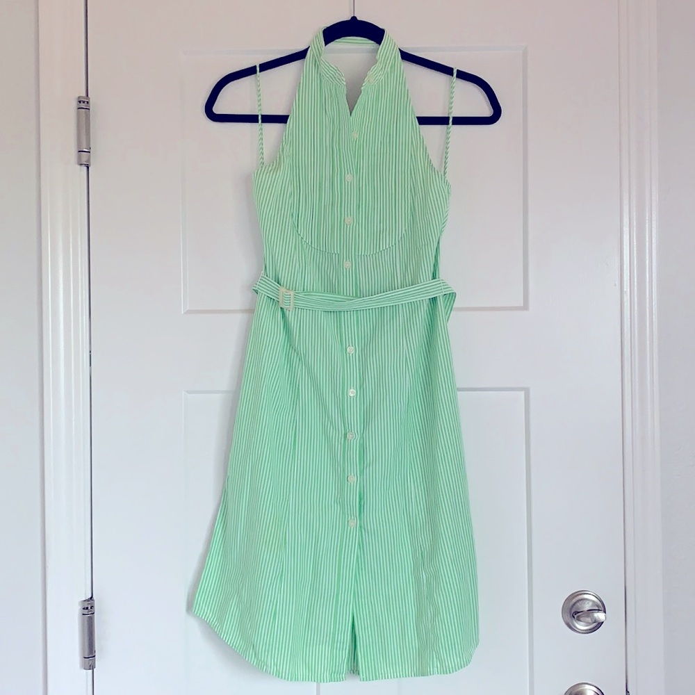 COPY - Ralph Lauren Rugby Halter Striped Dress